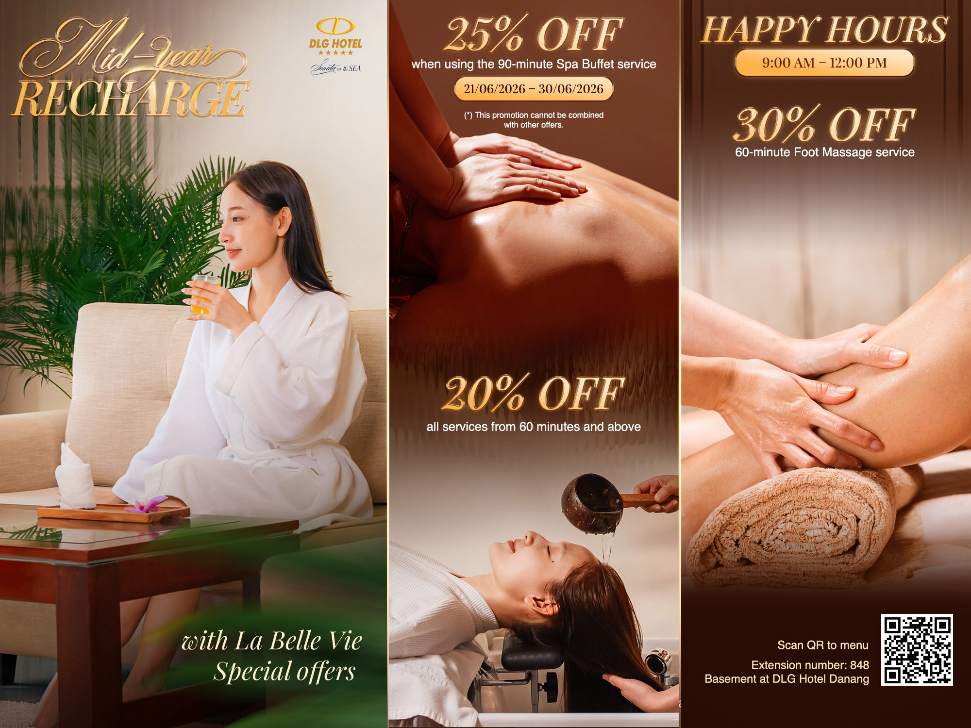 June Spa Promotion - Midyear Recharge