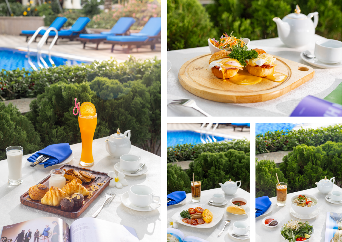 Ocean Terrace Breakfast Combo at DLG Hotel Danang