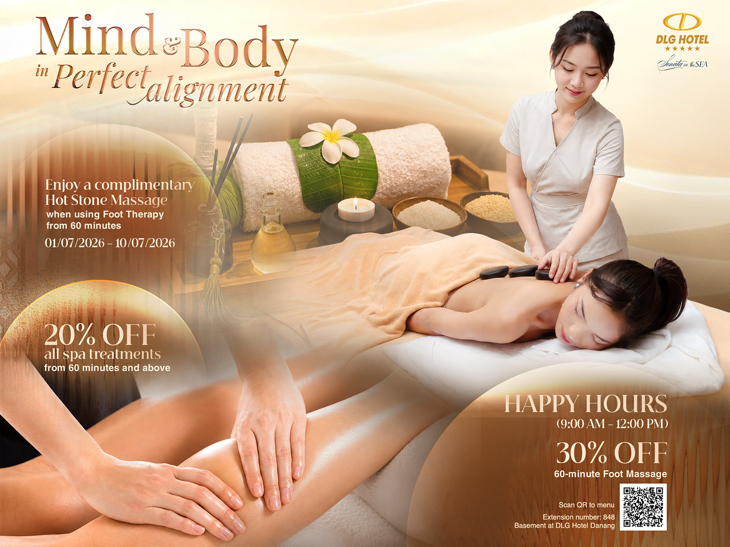 July Spa Promotion - Mind And Body Alignment